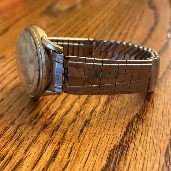 Vintage Zodiac Glorious Automatic Swiss Made Men Wrist Watch Stretch Band WORKS - Picture 5 of 14